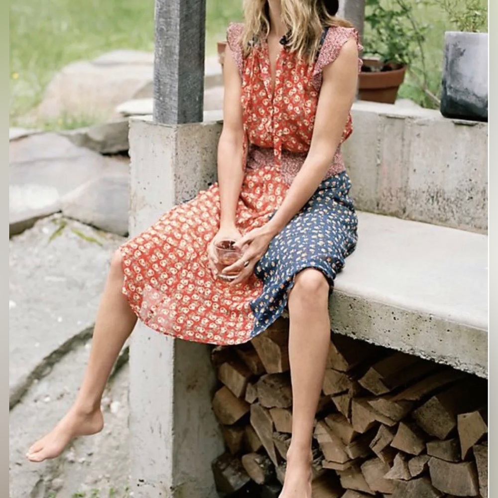 SKIRT ONLY Anthropologie Meadow Rue Size 6